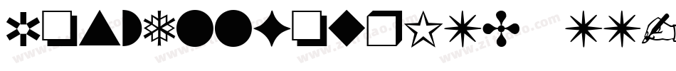 RoswellFourITC TT字体转换